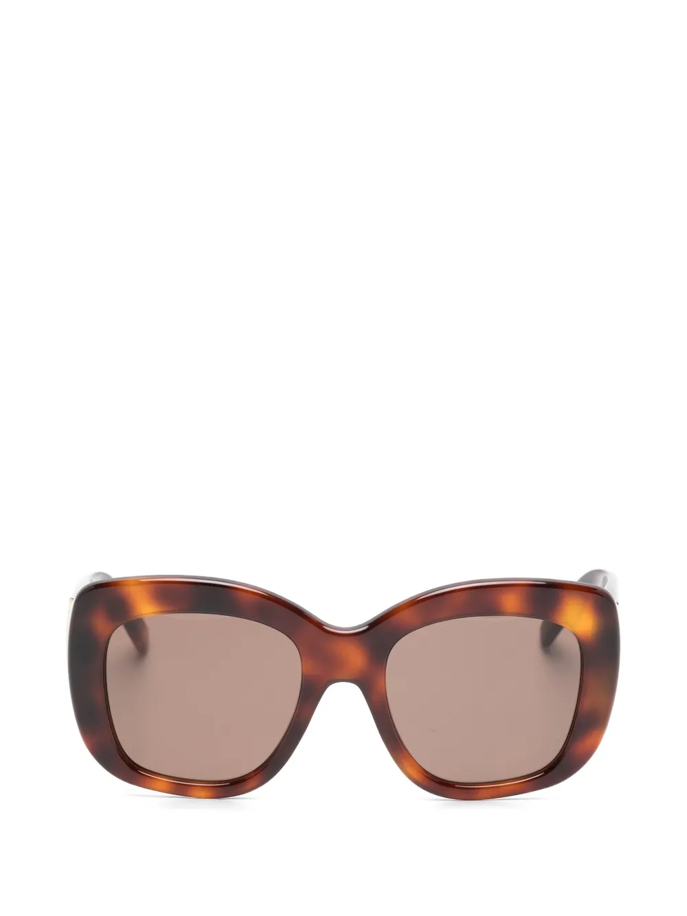Givenchy Eyewear geometric sunglasses - Marrone