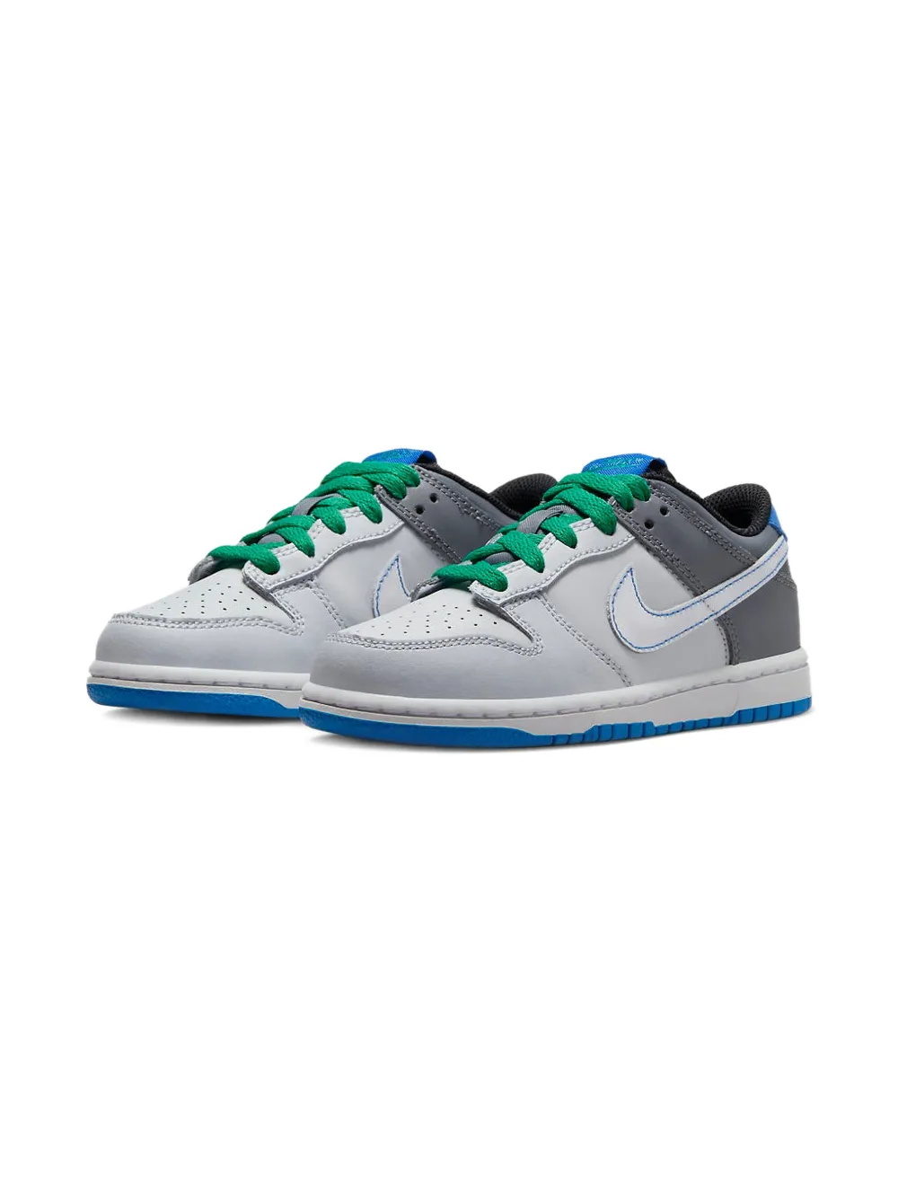 Nike Kids Dunk Low sneakers Grijs