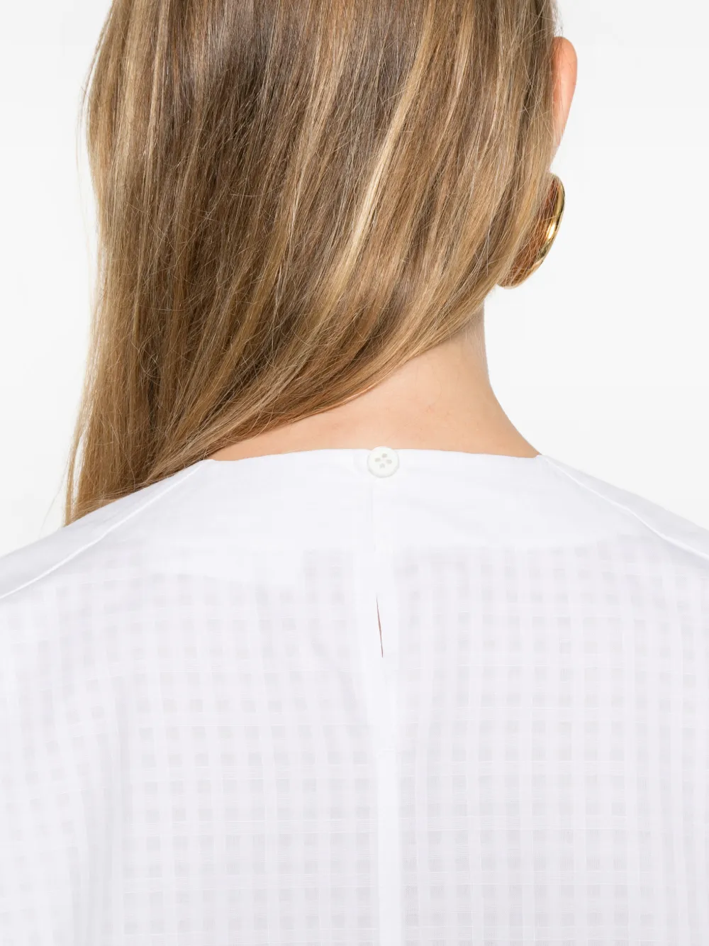 Jil Sander Blouse met korte mouwen Wit