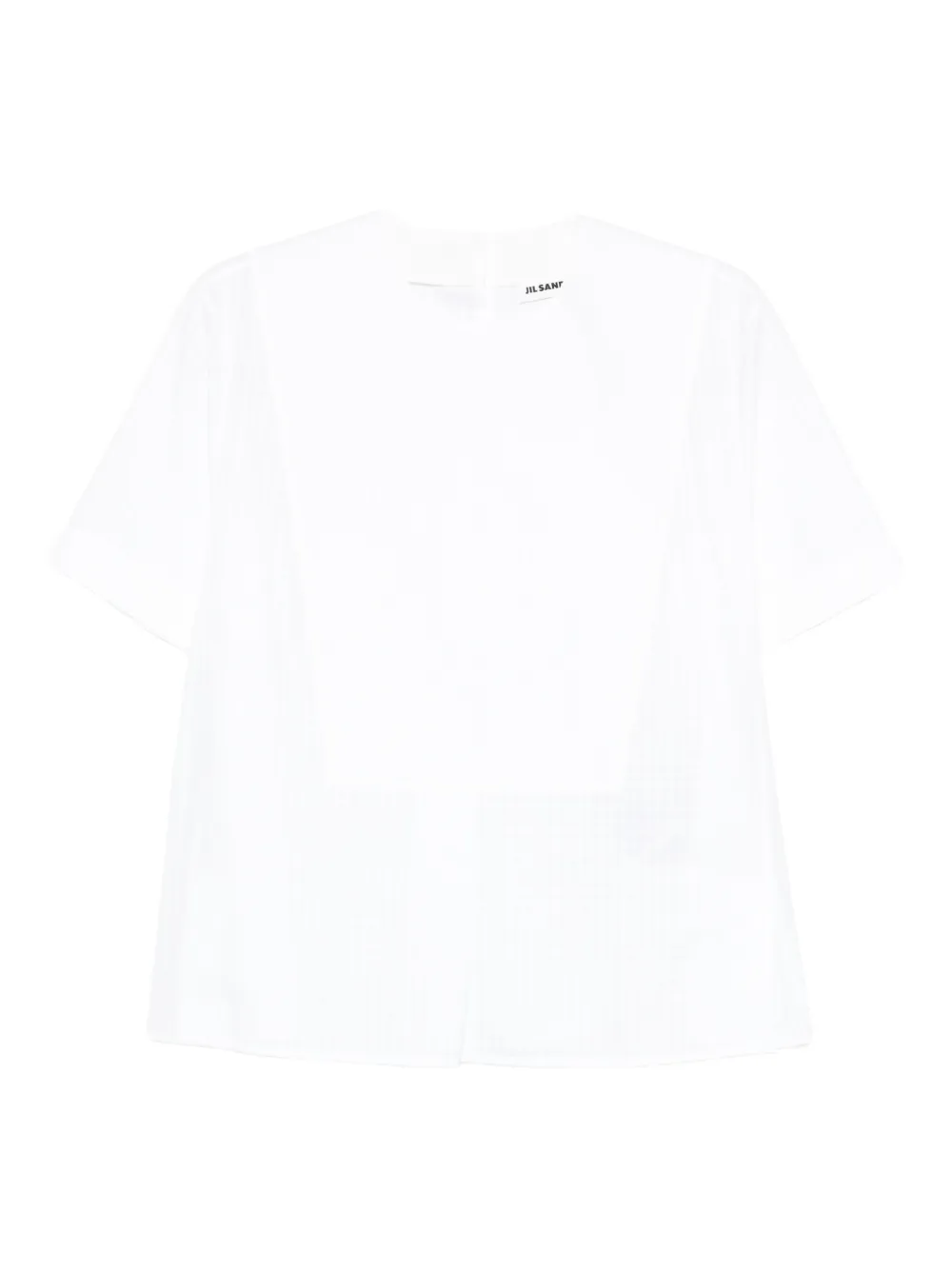 Jil Sander Blusa a maniche corte - Bianco
