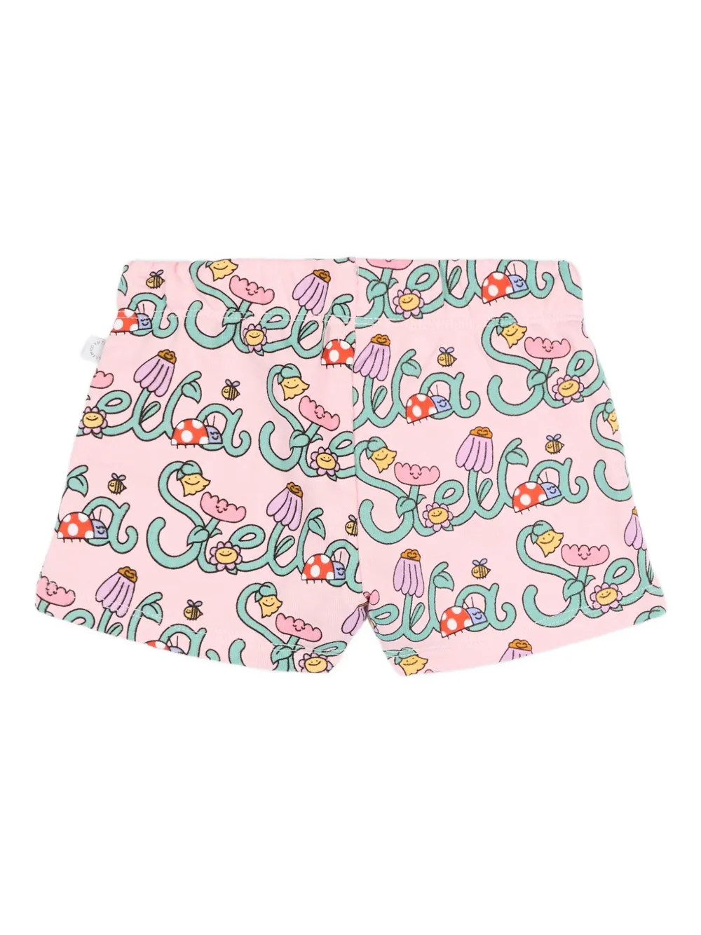 Stella McCartney Kids logo-print shorts - Roze