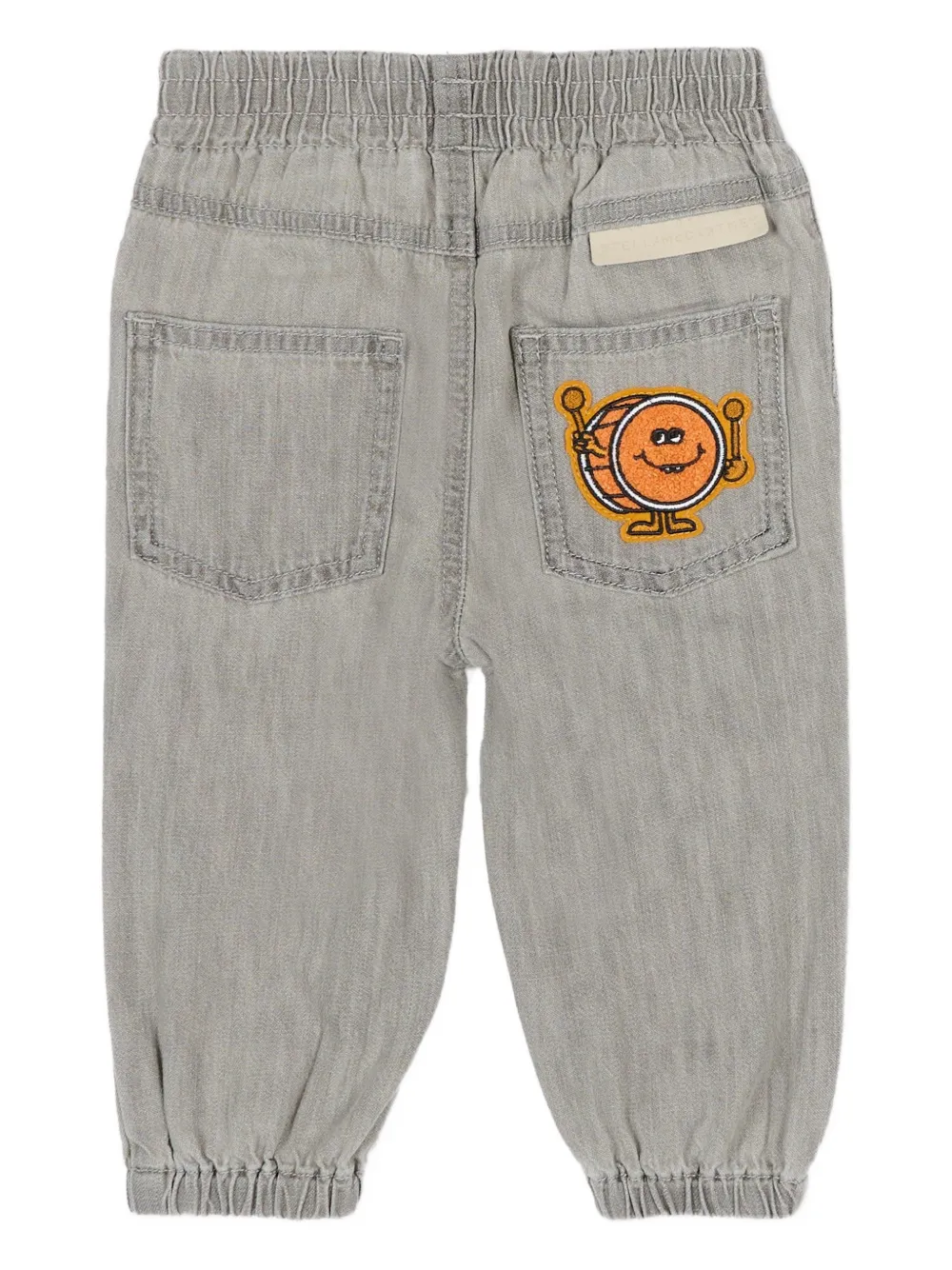 Stella McCartney Kids Jeans met applicatie Grijs