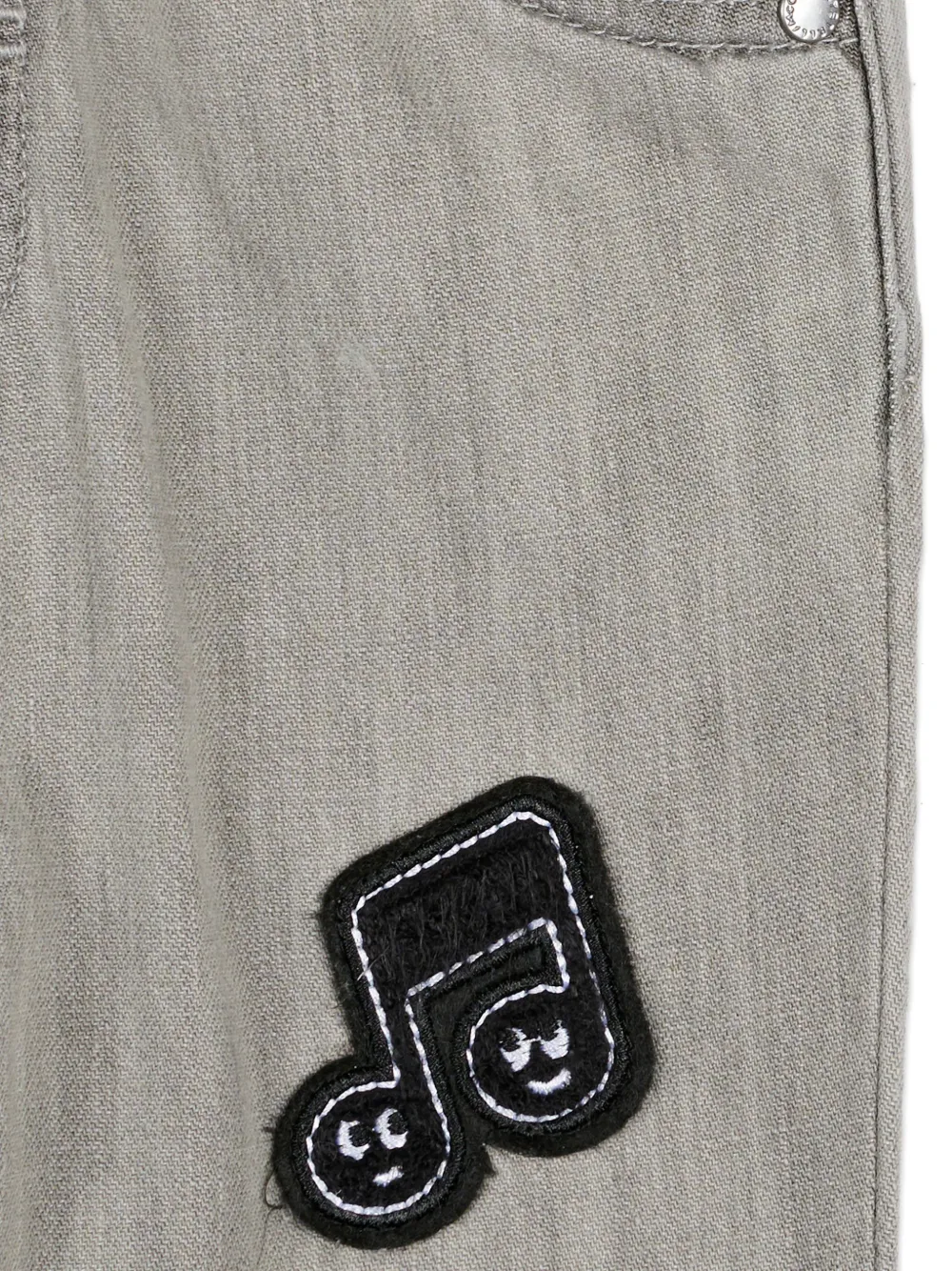 Stella McCartney Kids Jeans met applicatie Grijs