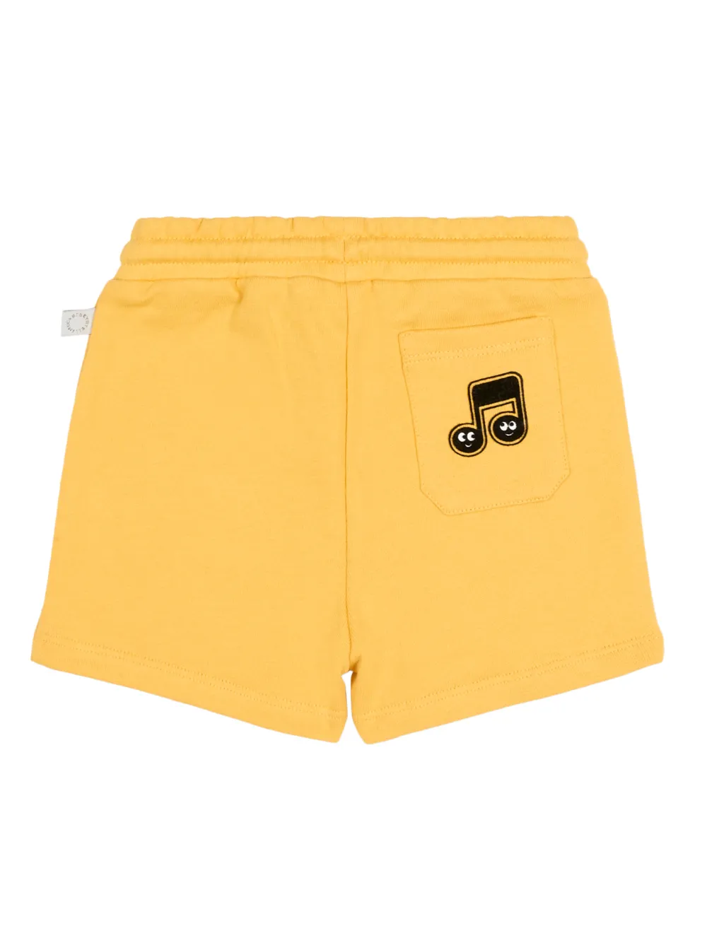 Stella McCartney Kids drawstring shorts - Geel