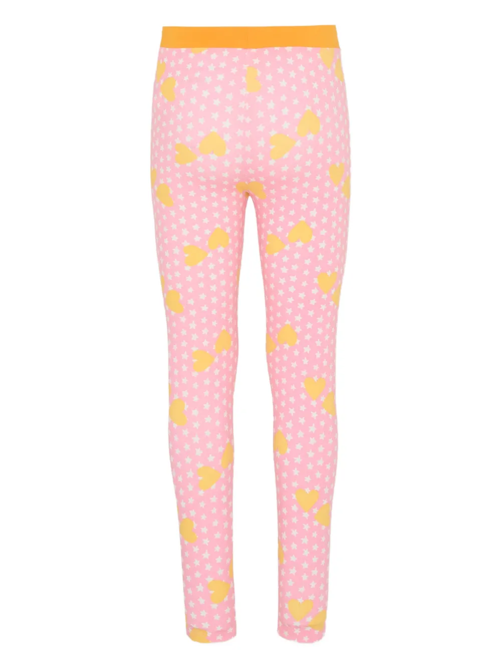 Stella Mccartney Printed Cotton-blend Leggings In Multi