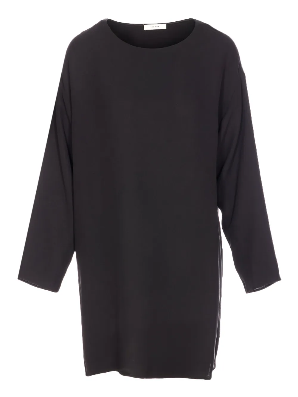 The Row boat-neck long-sleeved blouse | Black | Image 1