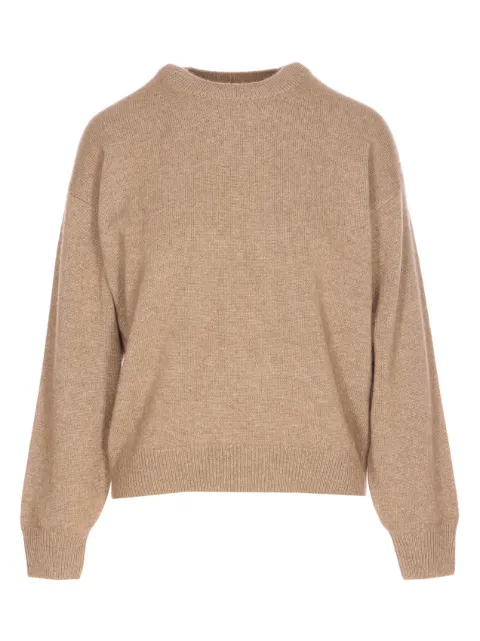 Auralee crew-neck long-sleeve sweater