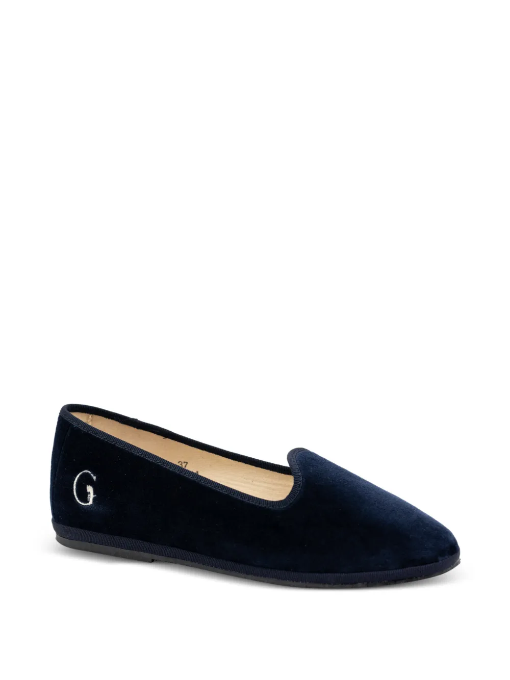 Gondolina Venezia slippers met logo - Blauw