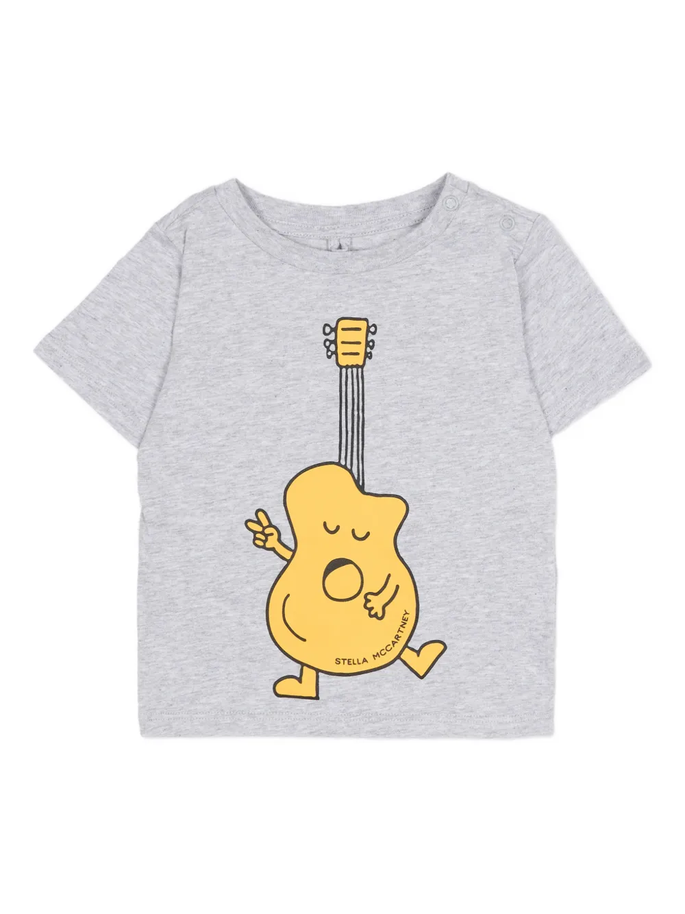 Stella McCartney Kids graphic-print short-sleeve T-shirt - Grigio