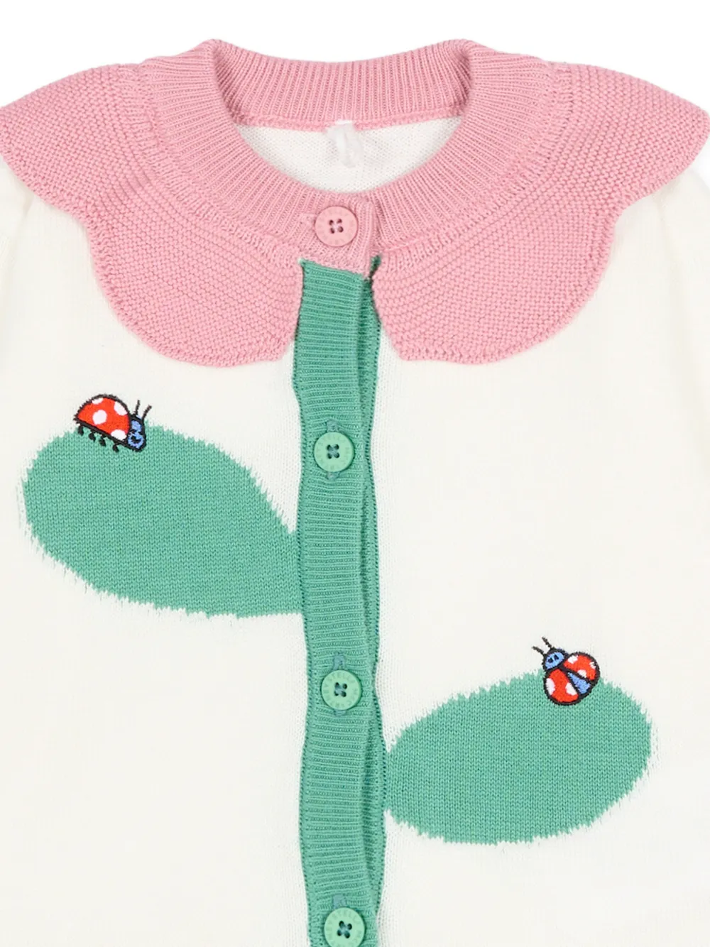 Stella McCartney Kids Vest met bloemenpatroon Wit