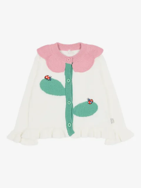 Stella McCartney Kids كارديغان بنقش زهور