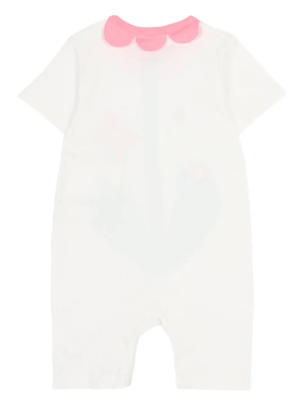 Stella McCartney Kids graphic-print romper - Wit