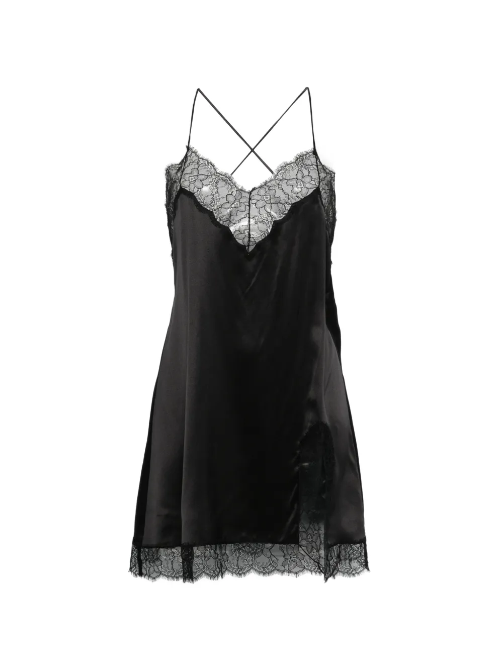 Dolce & Gabbana slip mini dress - Nero