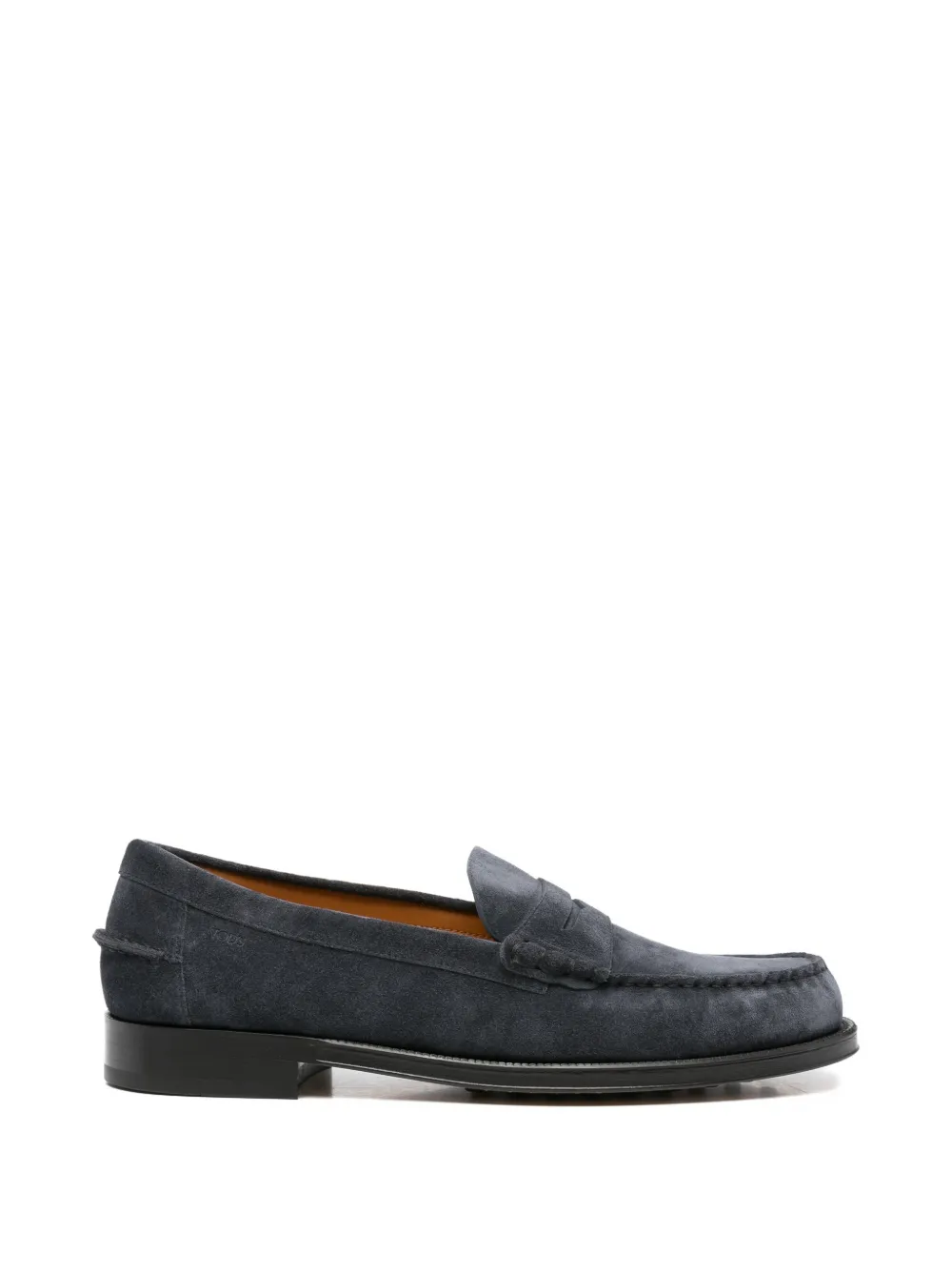 Tod's penny leather loafers - Blu
