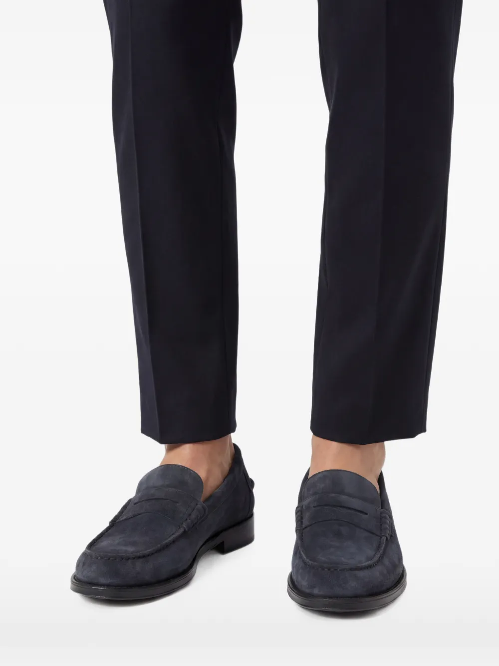 Tod's Leren loafers Blauw