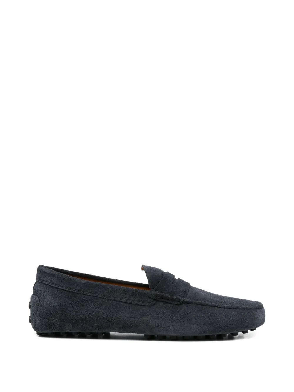 Tod's suede penny loafers - Blu