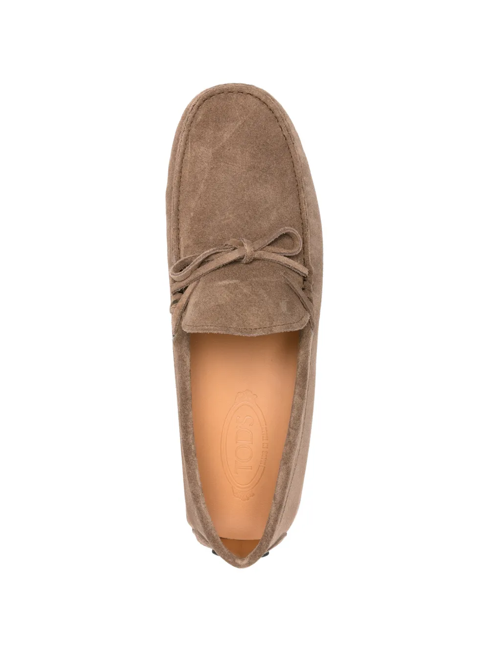 Tod's Loafers met strikdetail Beige