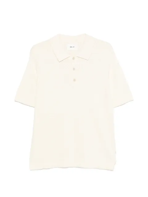 NN07 Randy textured polo shirt