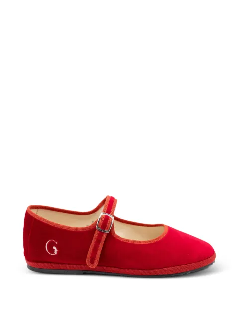 Gondolina Opera logo-detail ballet flats