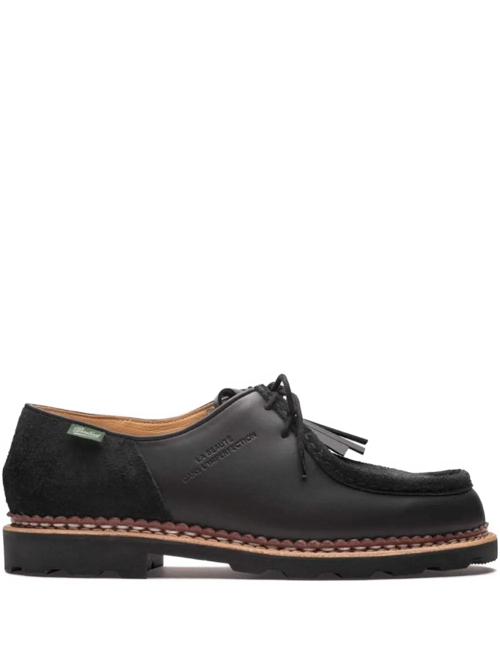Paraboot zapatos derby Michael con borlas de PARABOOT x Universal Works | negro | Image 1