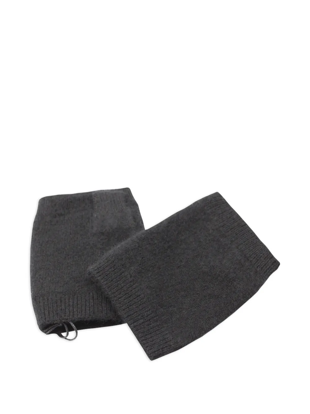 Frenckenberger knitted gloves - Grigio