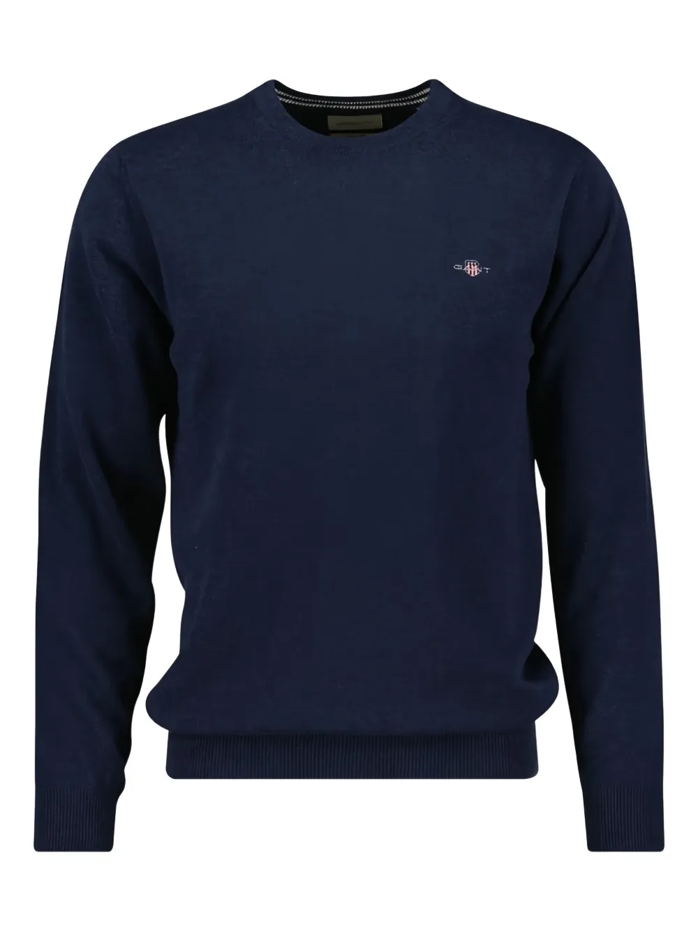 Gant crew-neck wool sweatshirt | Blue | Image 1