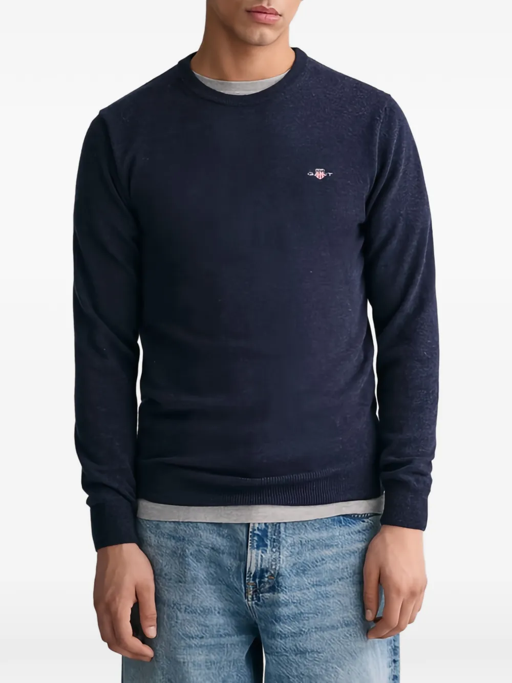 Gant crew-neck wool sweatshirt | Sweatshirts | Image 2