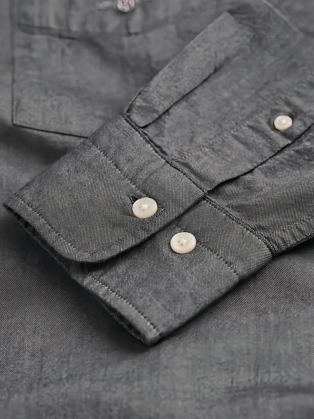 Gant Oxford overhemd met knoopsluiting - Zwart