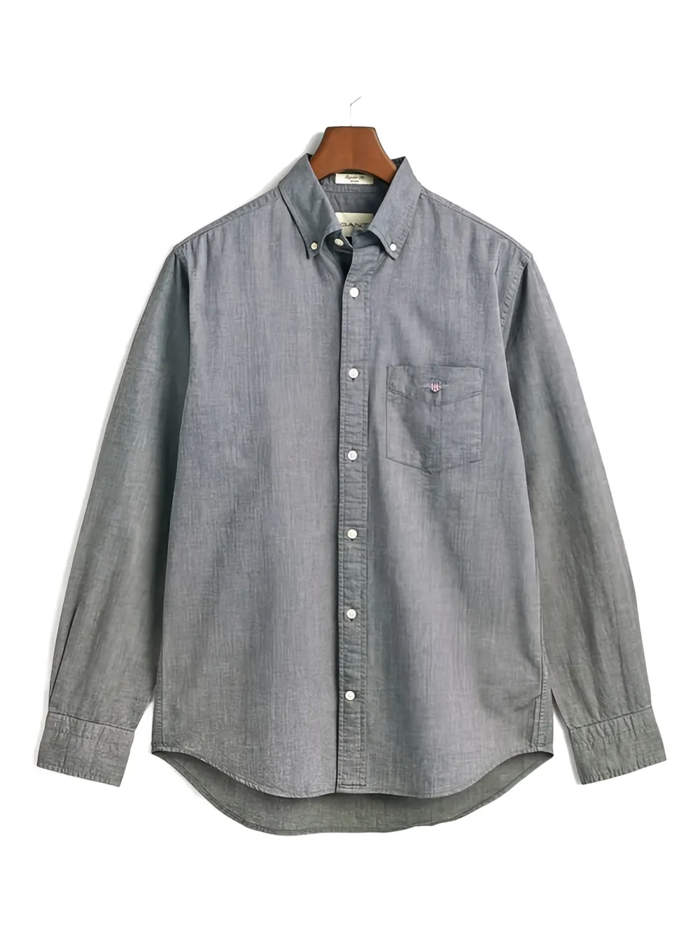 Gant Button-fastening Oxford Shirt In Blue