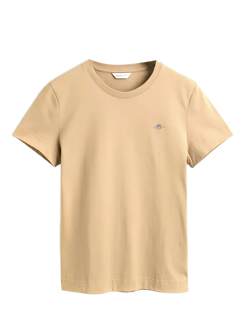 Gant Cotton T-shirt In Neutral