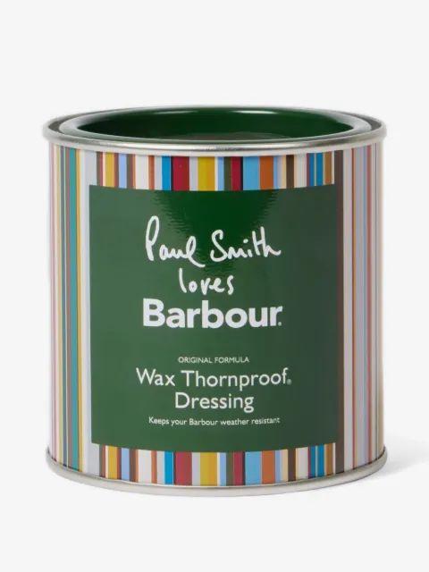 Barbour x Paul Smith Thornproof jacket dressing 