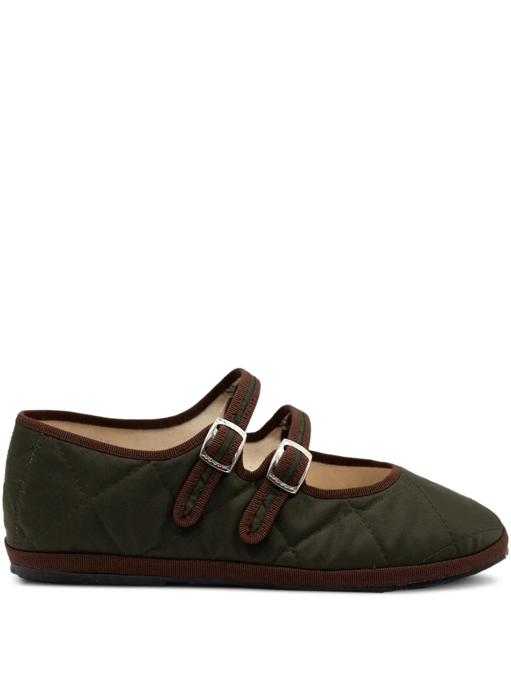 Gondolina Mary Jane Acqua Alta con fibbia - Verde