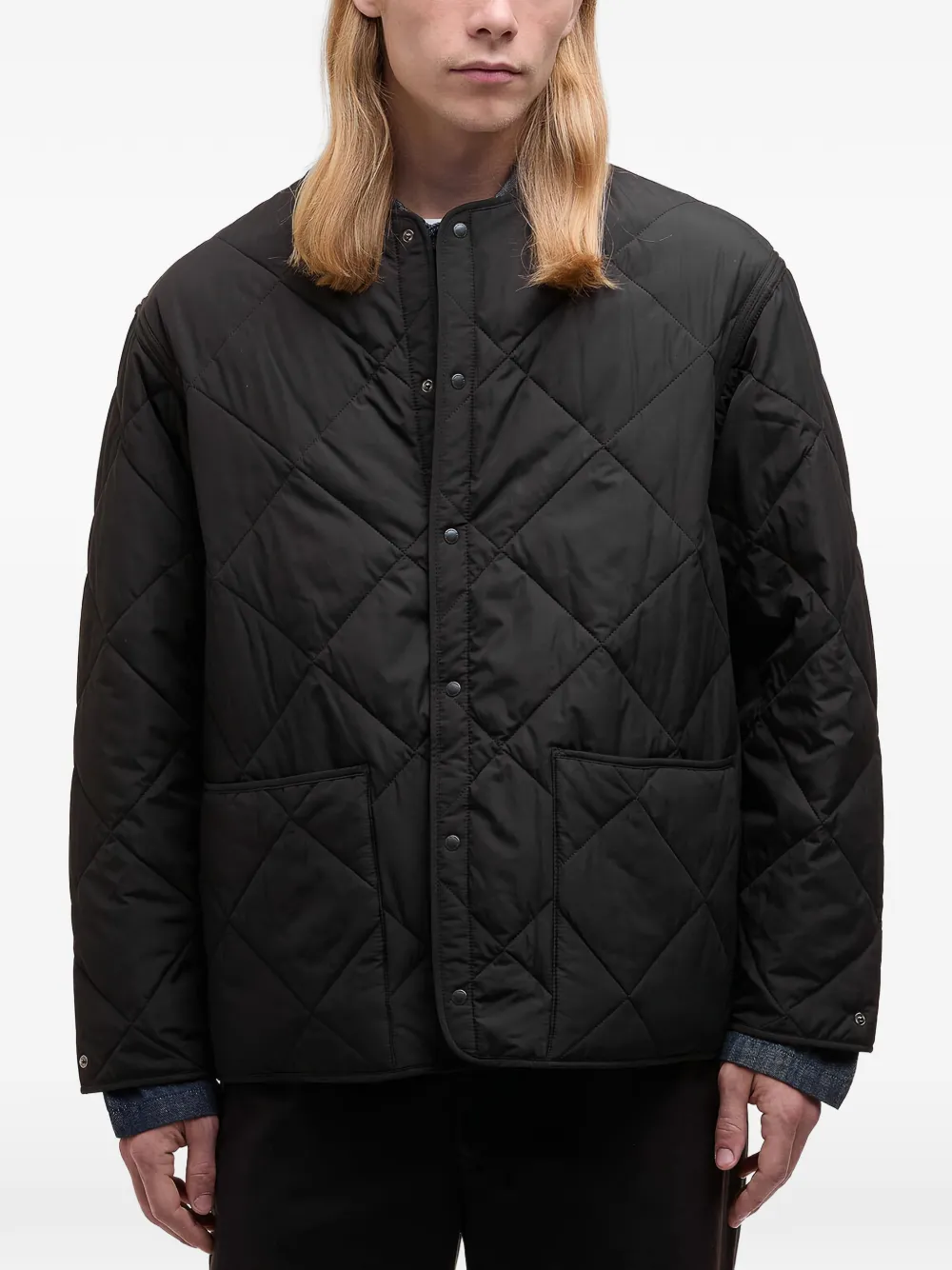 Barbour quilted jacket | Black | Image 1