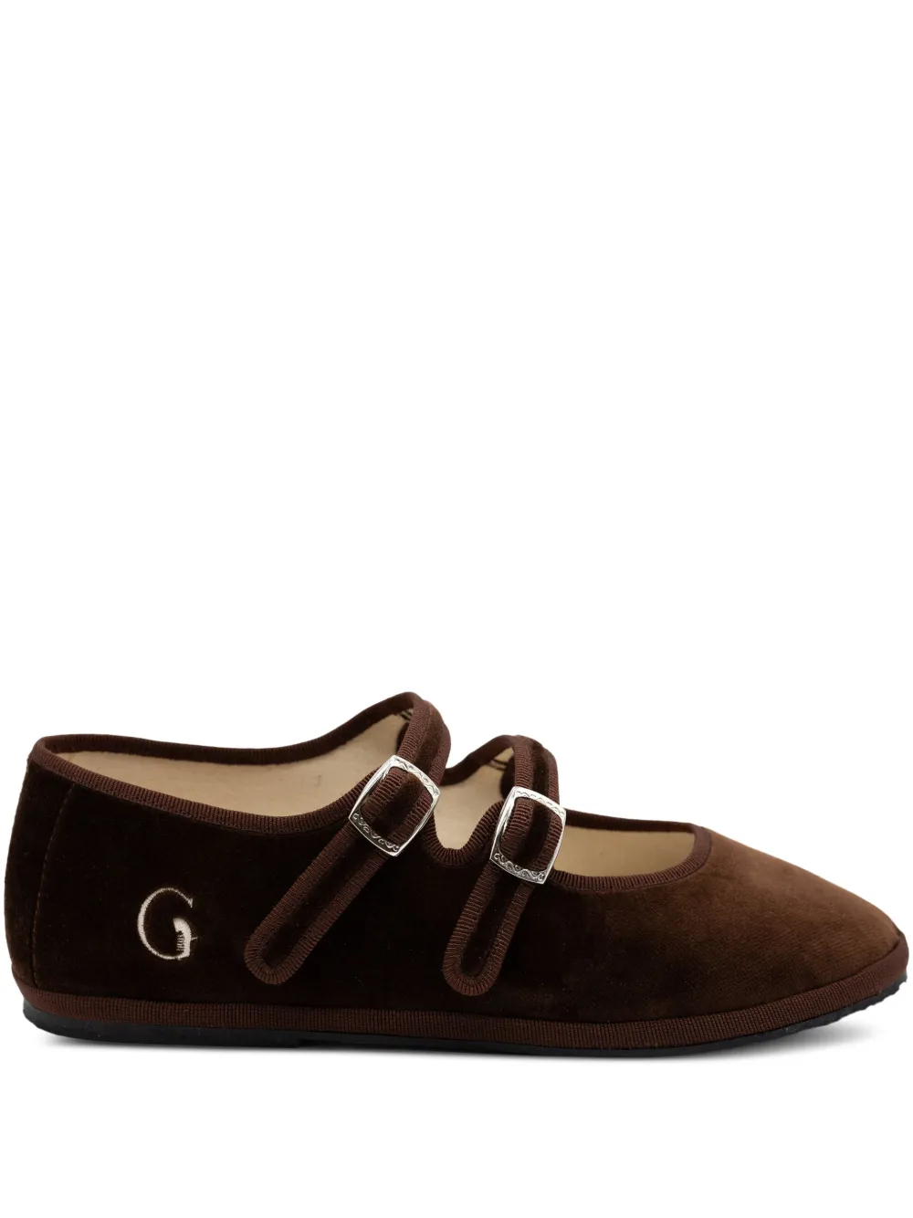Gondolina Ballerine Sigari Mary Jane - Marrone