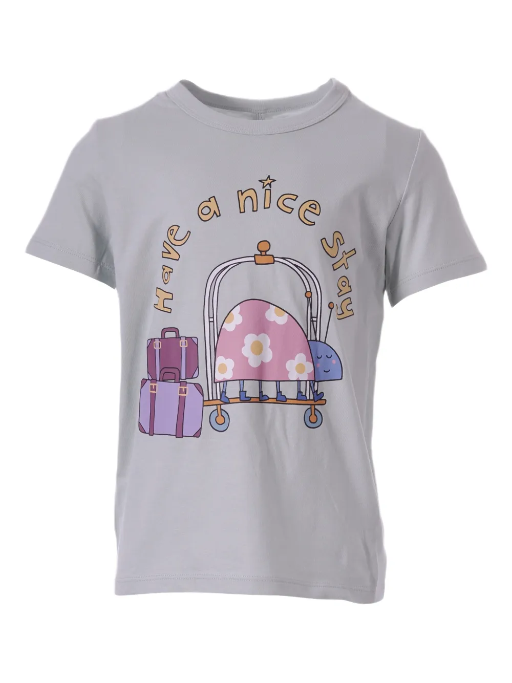 Stella McCartney Kids printed T-shirt - Grigio