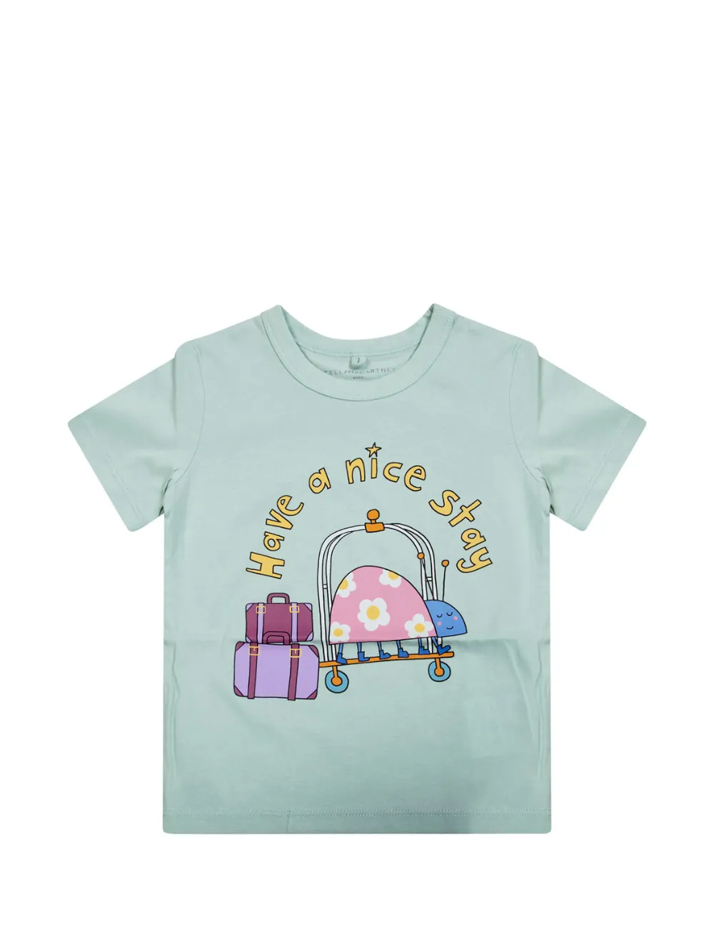 Stella McCartney Kids printed T-shirt - Grigio