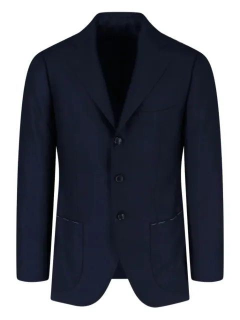 Cesare Attolini monopetto cashmere blazer