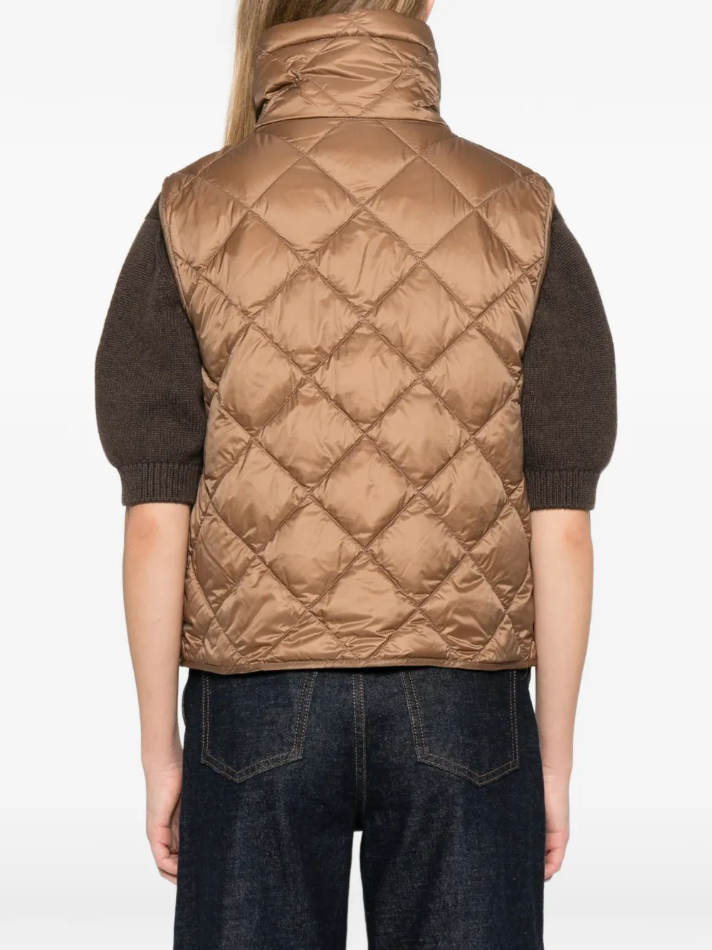 Quilted Zip Waistcoat