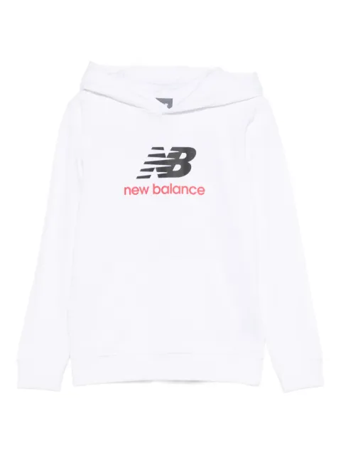 New Balance Kids Moletom de capuz com logo