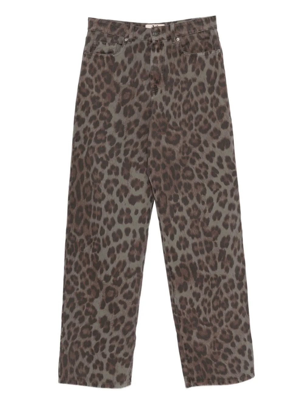Aniye By Lizzy animal-print trousers - Verde