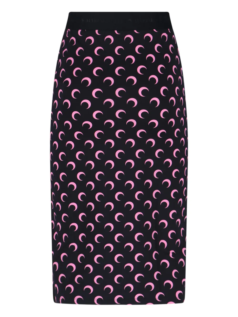 Marine Serre moon print skirt - Zwart