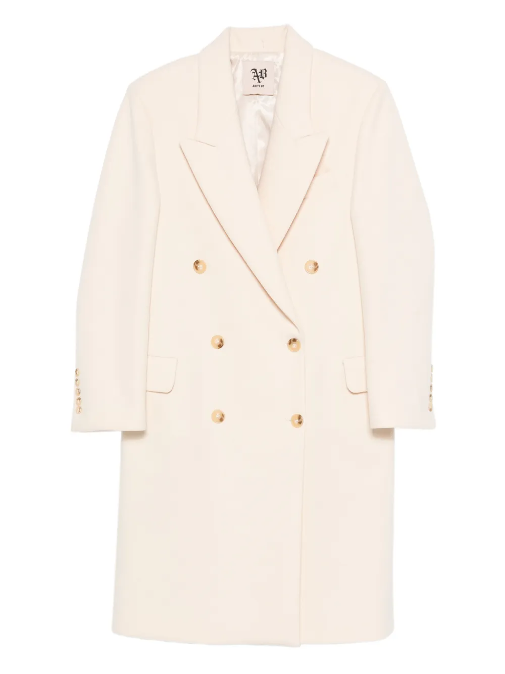 Aniye By Janis double-breasted button coat - Neutrals