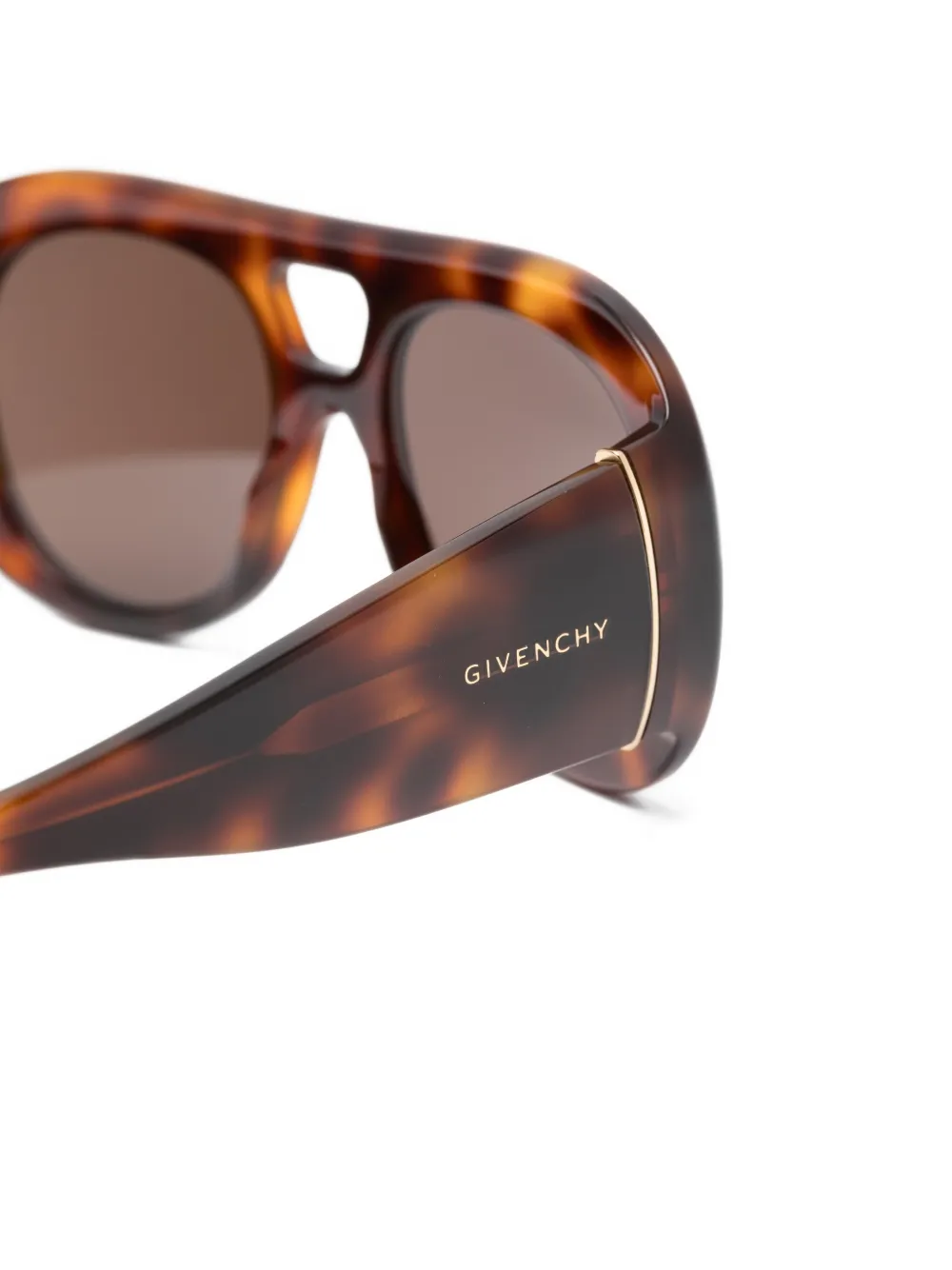  Givenchy Eyewear Pilot-frame Sunglasses - Brown 