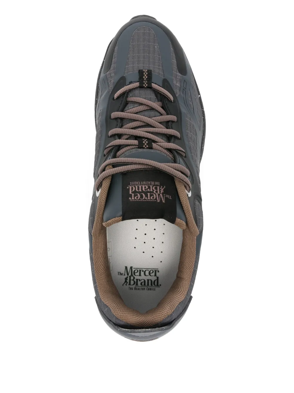 Mercer The Re-Run Outdoor sneakers met spikkels Grijs