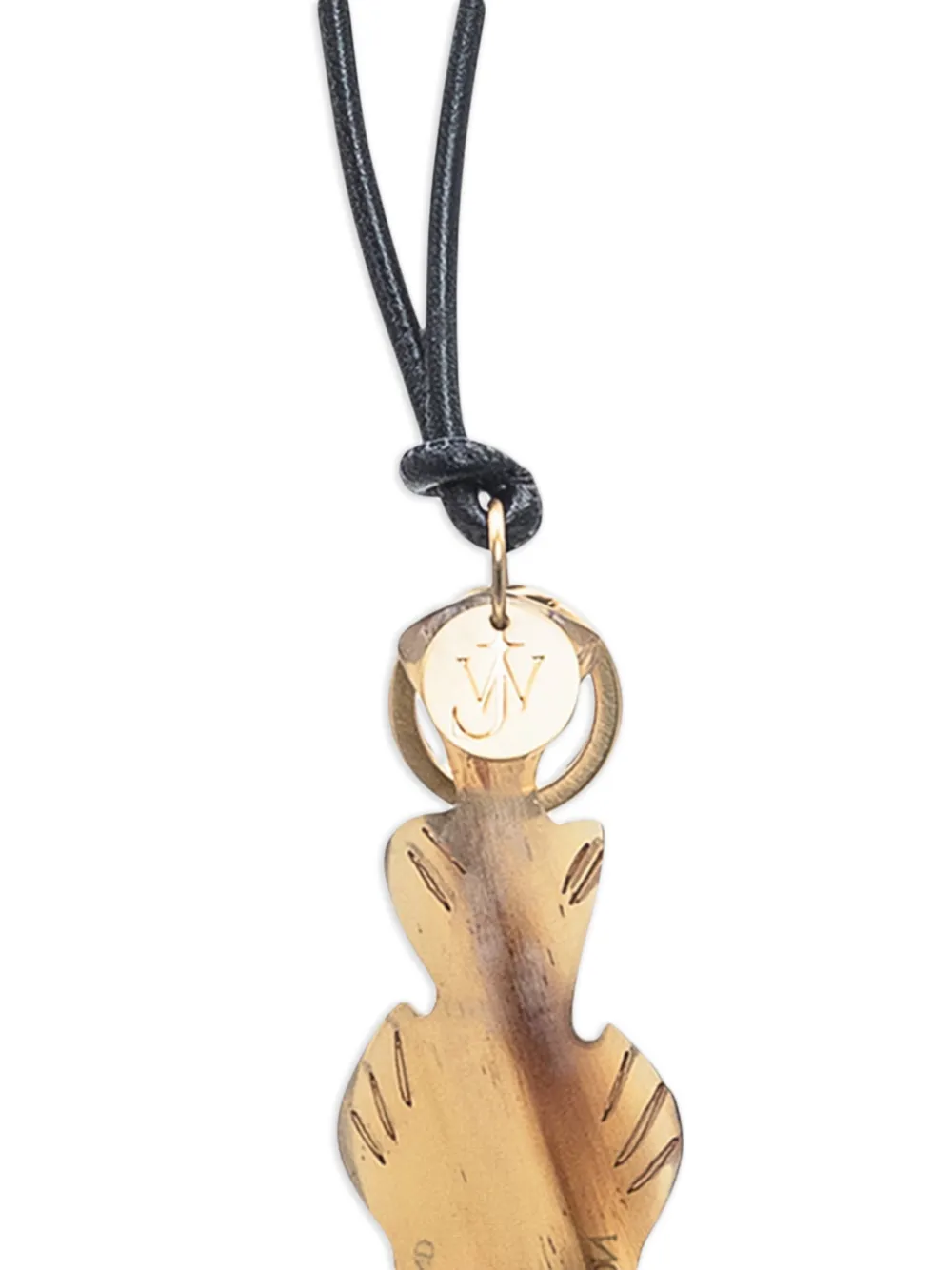 JW Anderson Bedel met vispatroon Beige