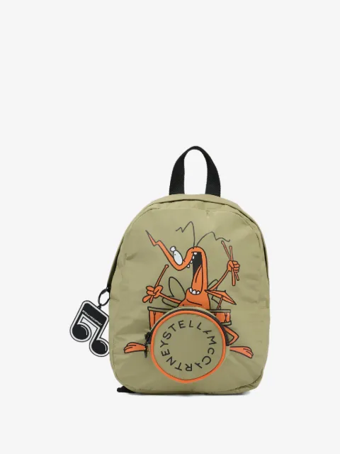 Stella McCartney Kids graphic-print backpack