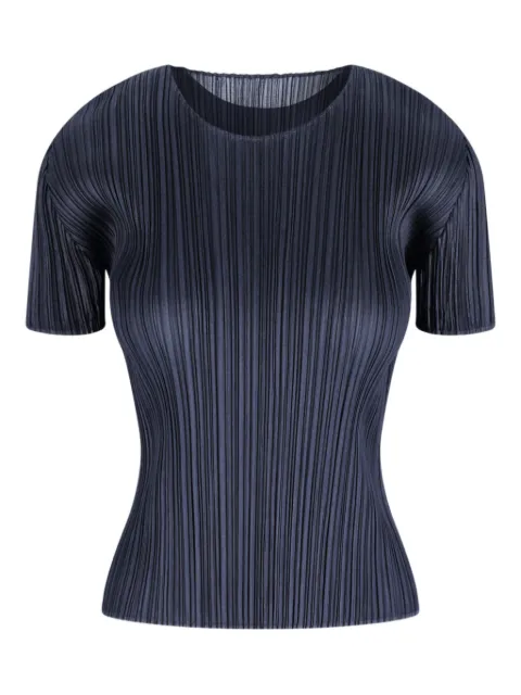 Pleats Please Issey Miyake pleated T-shirt