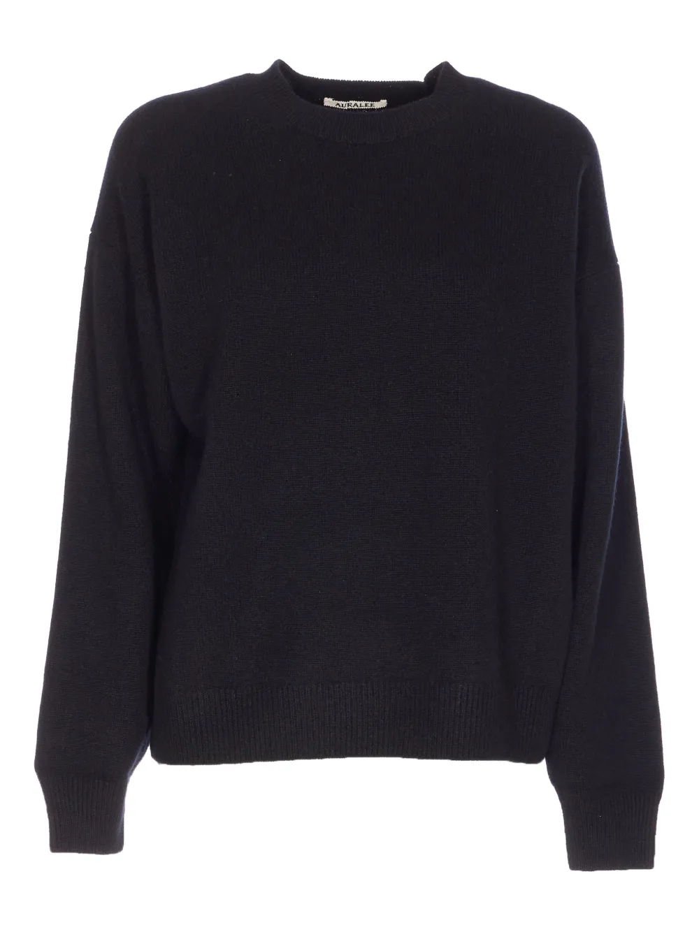 Auralee crew-neck long-sleeves sweater - Nero