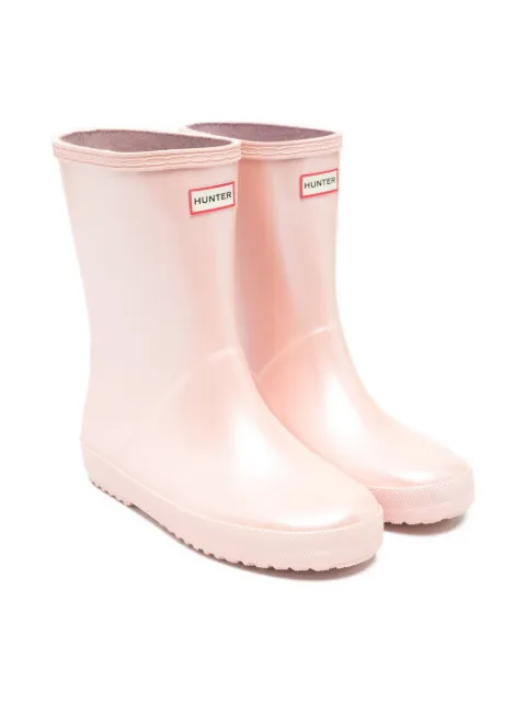 Hunter Kids botas con logo