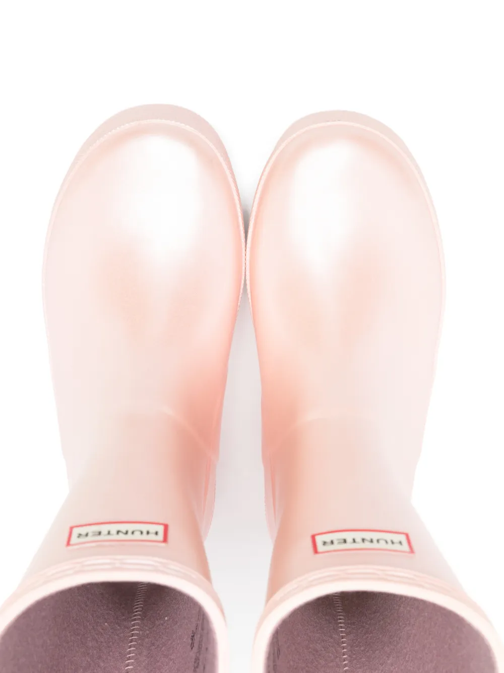 Hunter Kids Laarzen met logo Roze